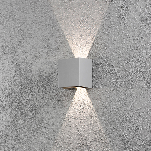 Vegglampe Gnosjö Konstsmide Cremona High Power 2x3W LED