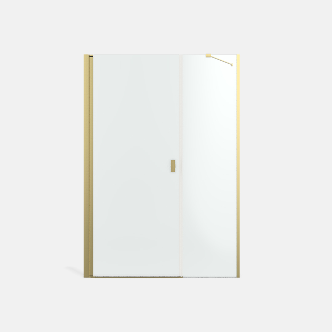 Dusjdør Strømberg Noma 45 med Sidepanel Nisje