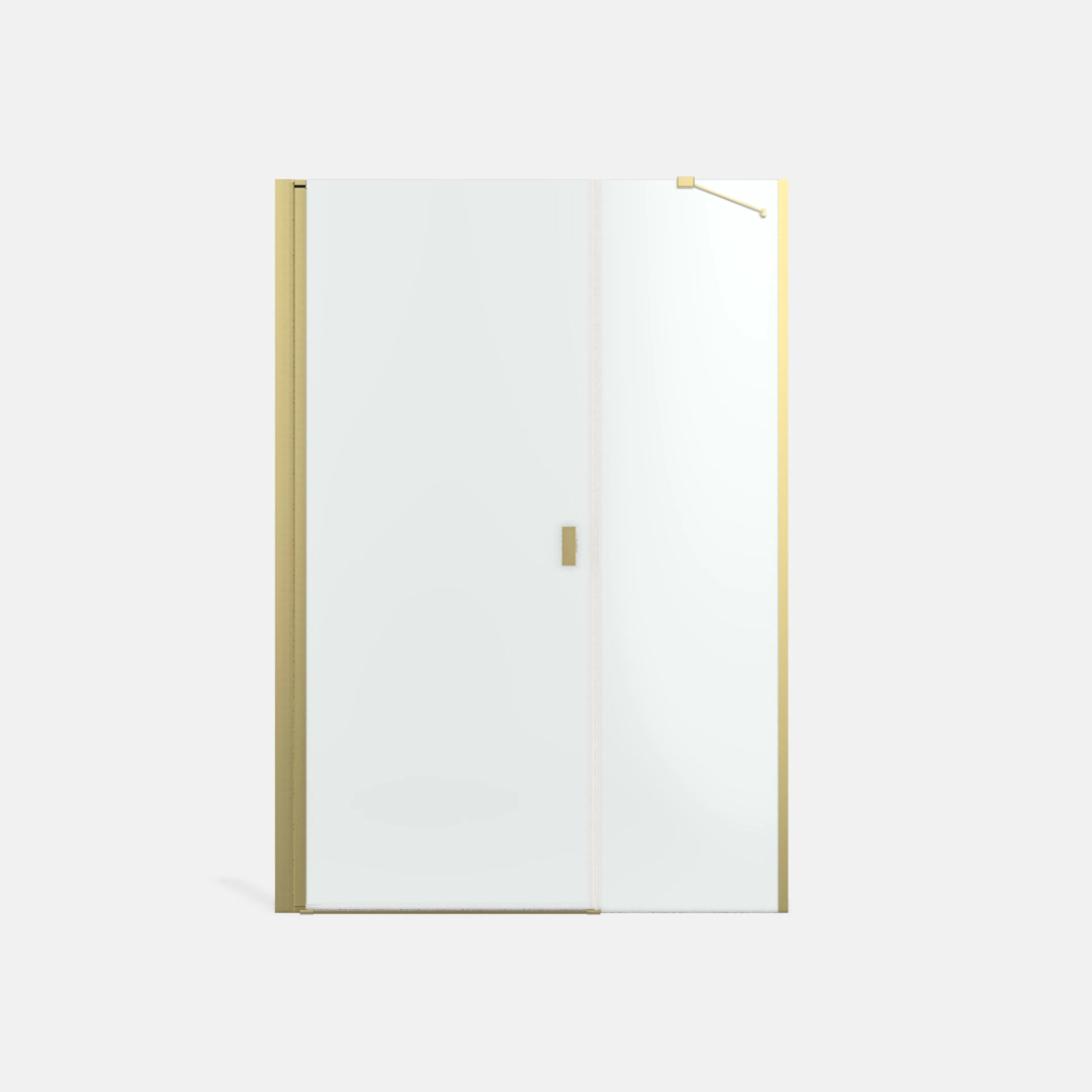 Dusjdør Strømberg Noma 45 med Sidepanel Nisje