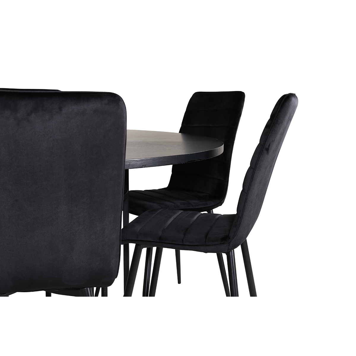 Spisegruppe furniture/fashion Copenhagen Ø140 cm med 6 Windu Stoler
