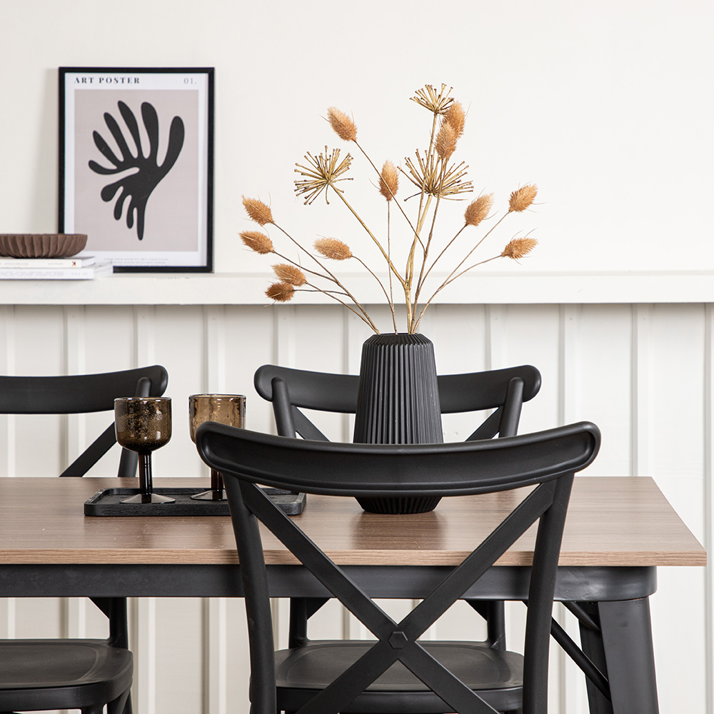Spisegruppe Venture Home Tempe med 4 Crosett Stoler