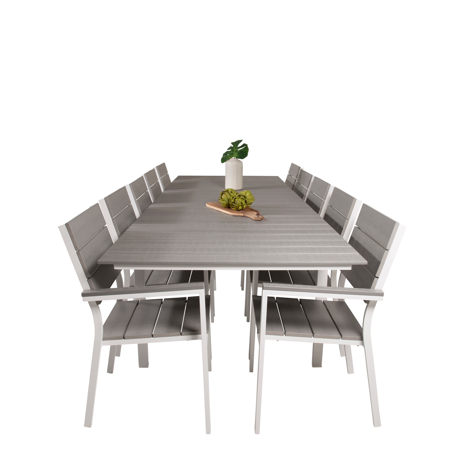 Spisegruppe Venture Home Lova 224/324 med 10 Lova Spisestoler