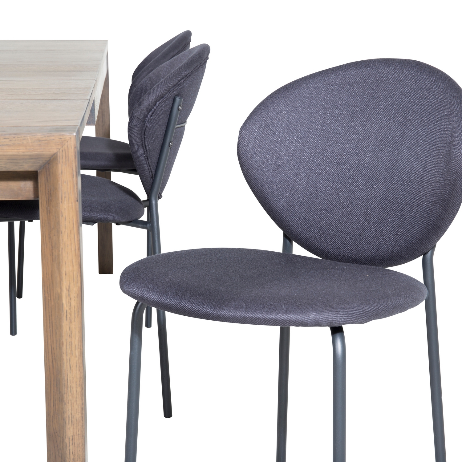 Spisegruppe Venture Home Shy med 6 Valor Spisestoler