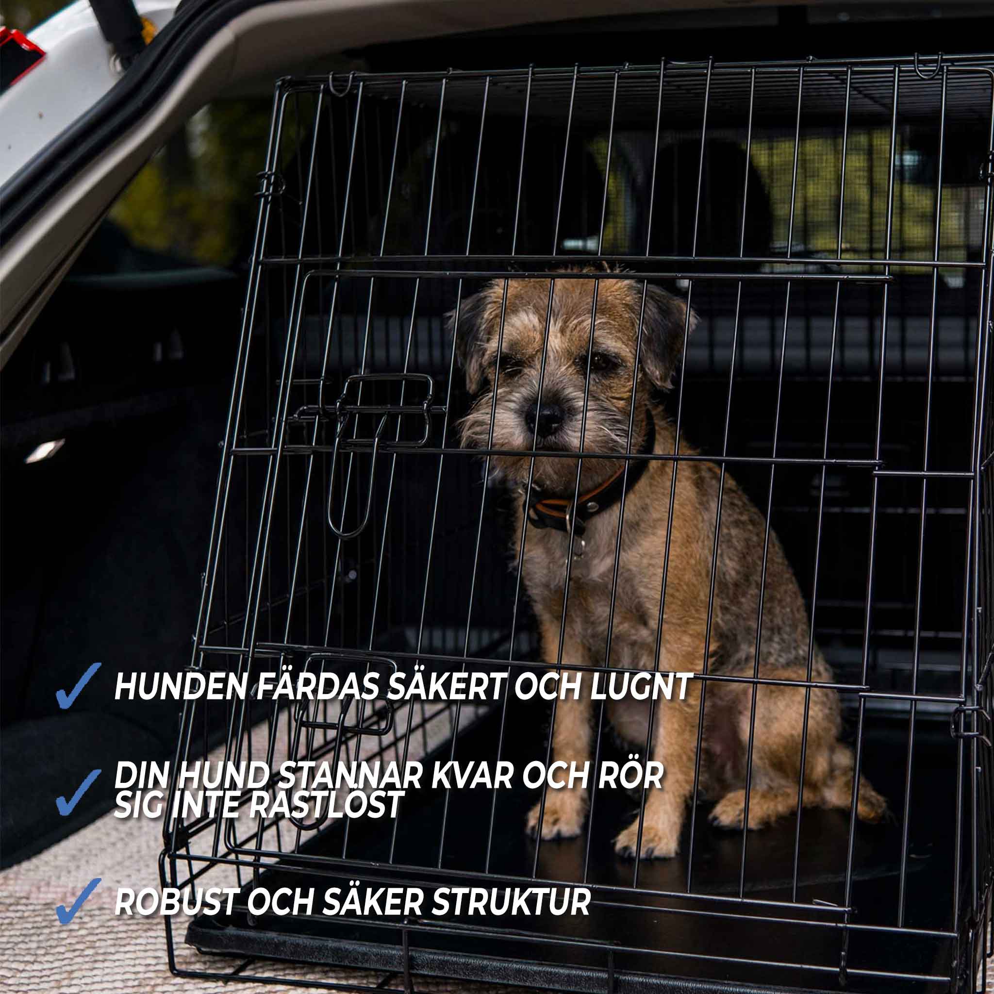 Hundebur Trekker Halvkombi L