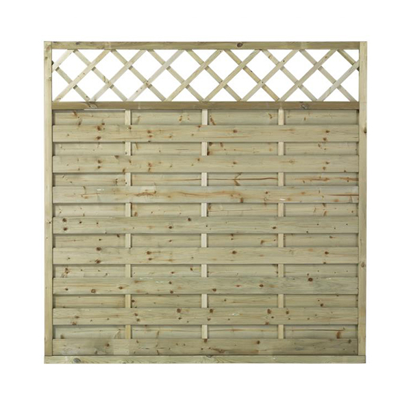 Levegg PLUS Bergen 180x180 cm Dekor Trykkimpregnert