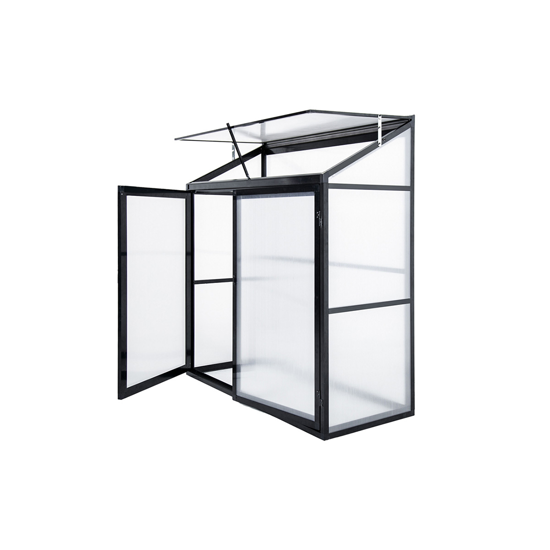 Drivhus Lykke Mini Havsvik 130x55x140 cm