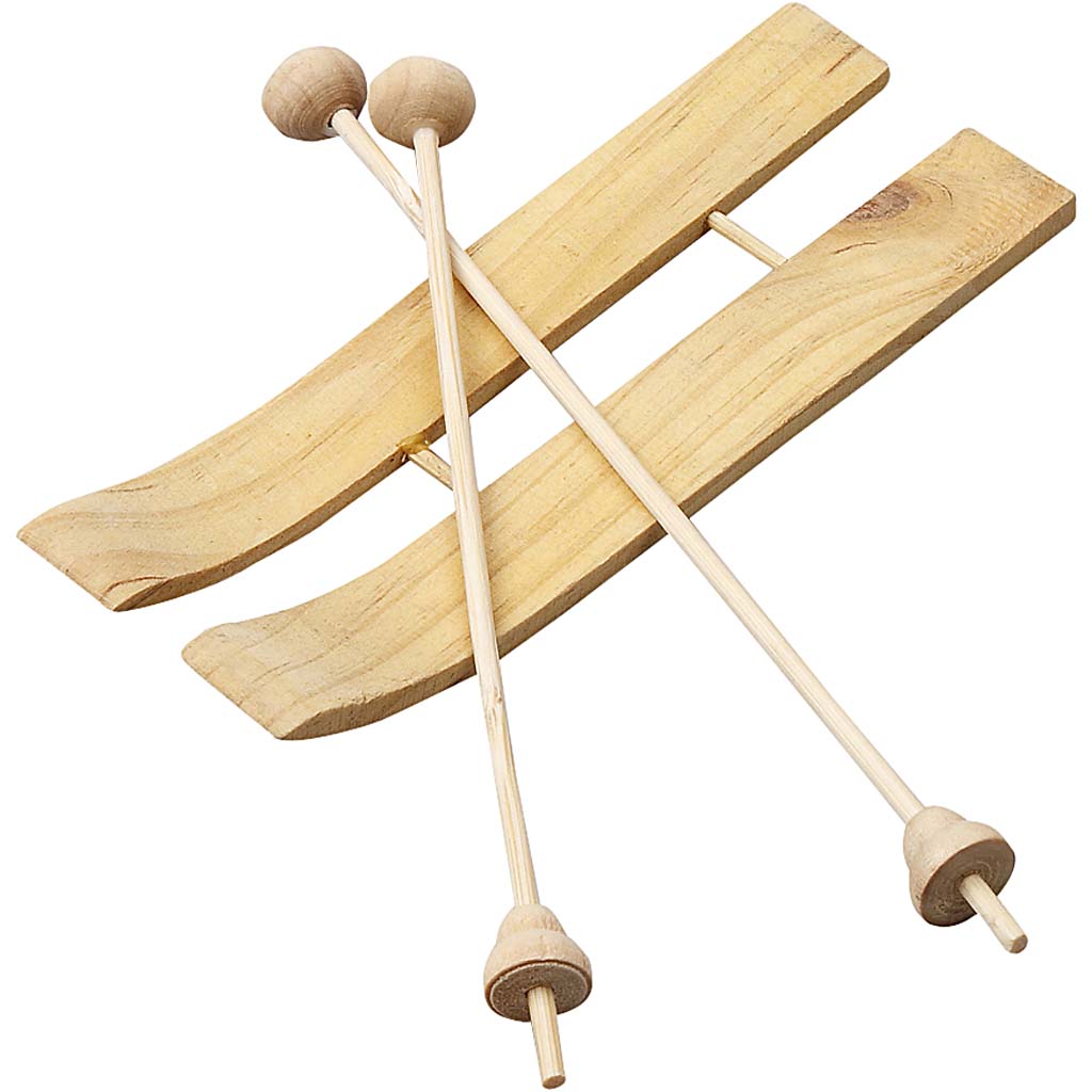Ski Creativ Company med Staver 3-Pk