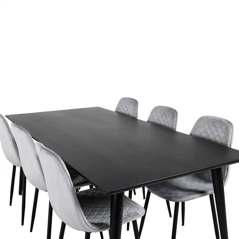 Spisegruppe Venture Home Dipp med 6 Polar Diamond Stoler