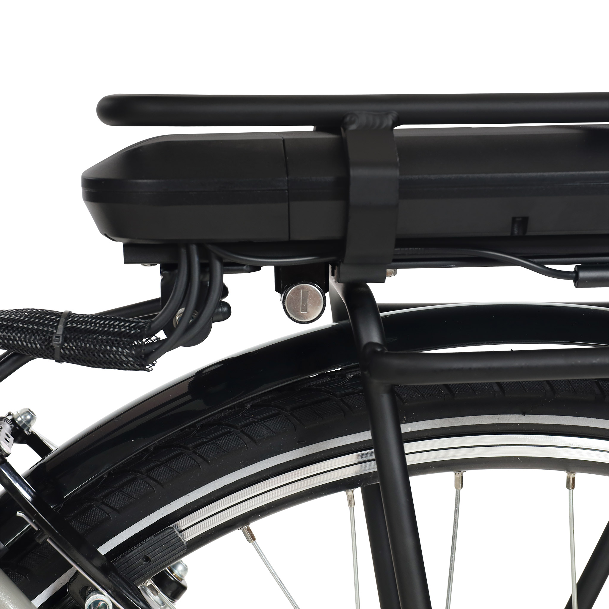 Elsykkel Lyfco Herre 28" - Elian 10,4 Ah Sølv