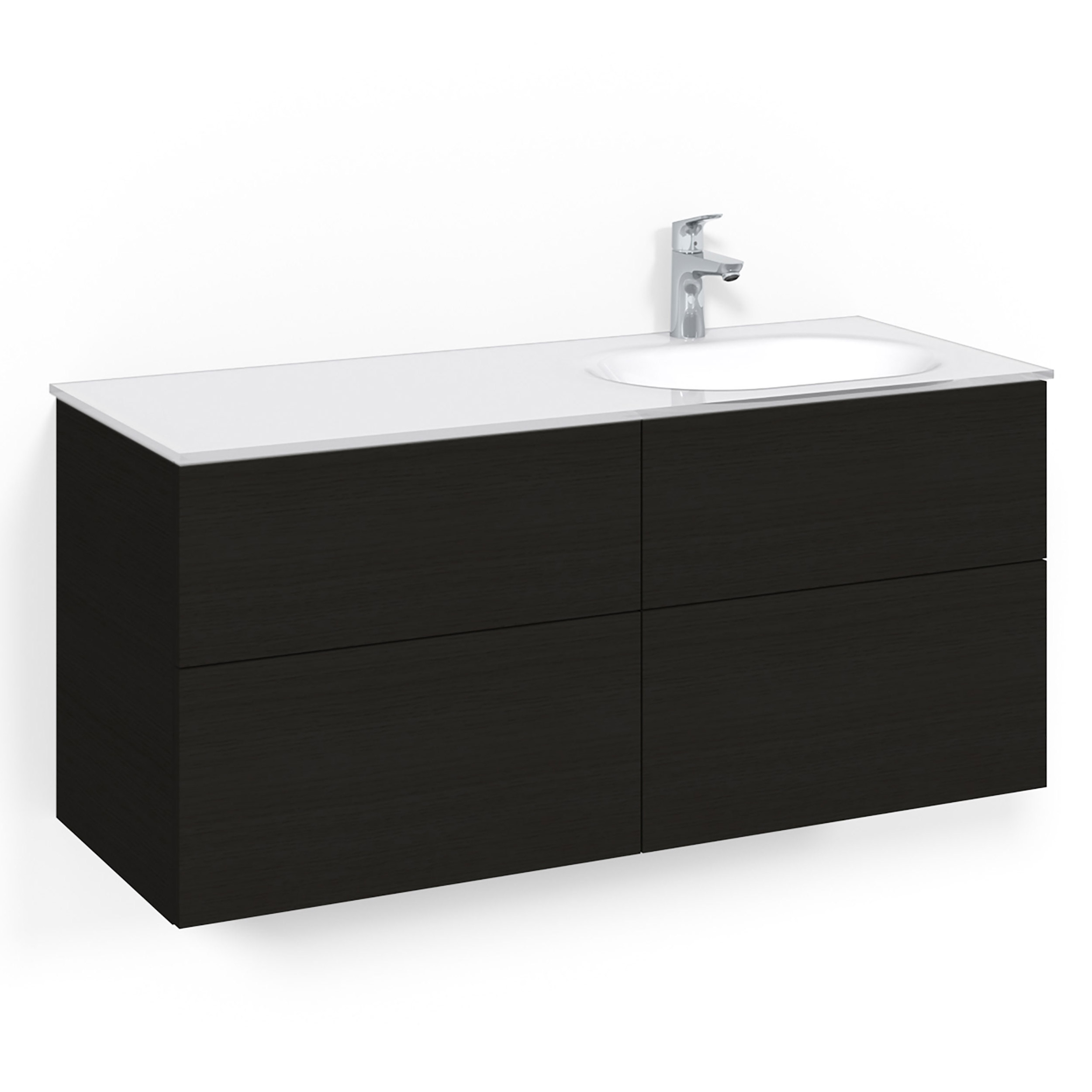 Servantskap Macro Design Crown Push Open med Glasservant