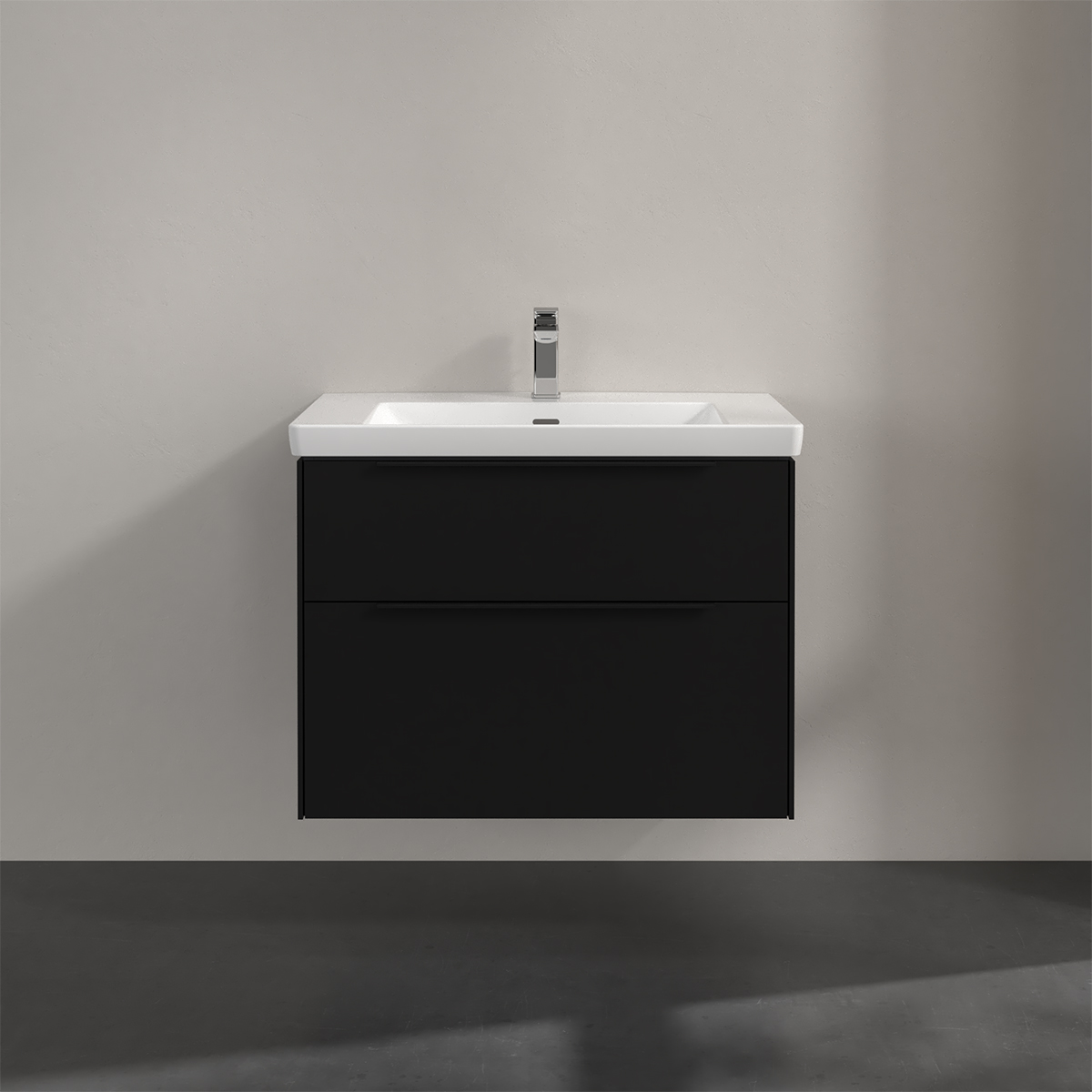 Tvättställsskåp Villeroy & Boch Subway 3.0 med 2 Lådor | badrum - badrumsmobler - tvattstallsskap-och-kommod | KakelKungen