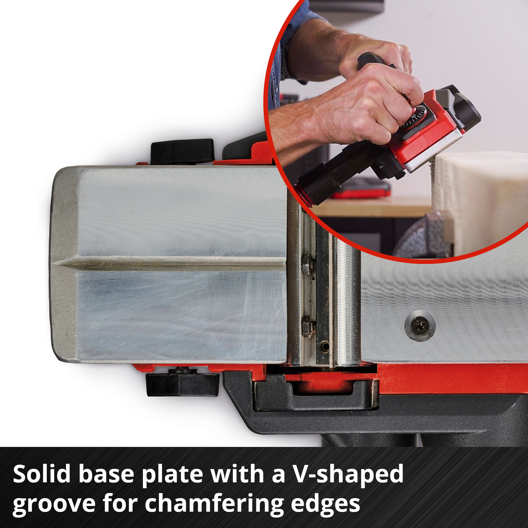 Høvel Einhell TE-PL 18/82 Solo