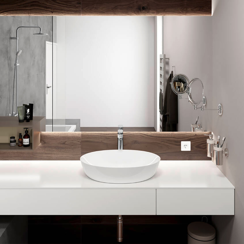 Servantbatteri Hansgrohe Vernis Blend 190 med Løfteventil