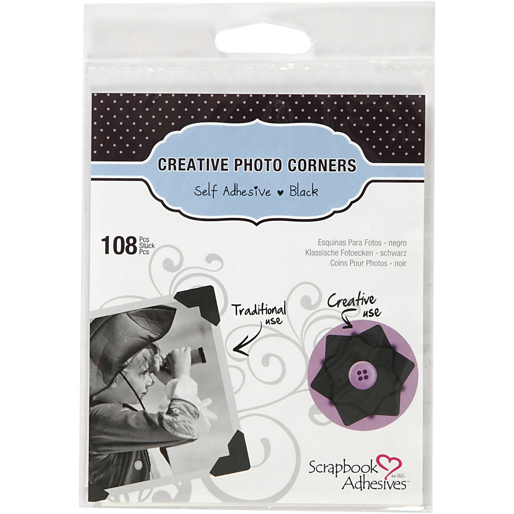 Fotohjørne Creativ Company 108 stk/1 Pk