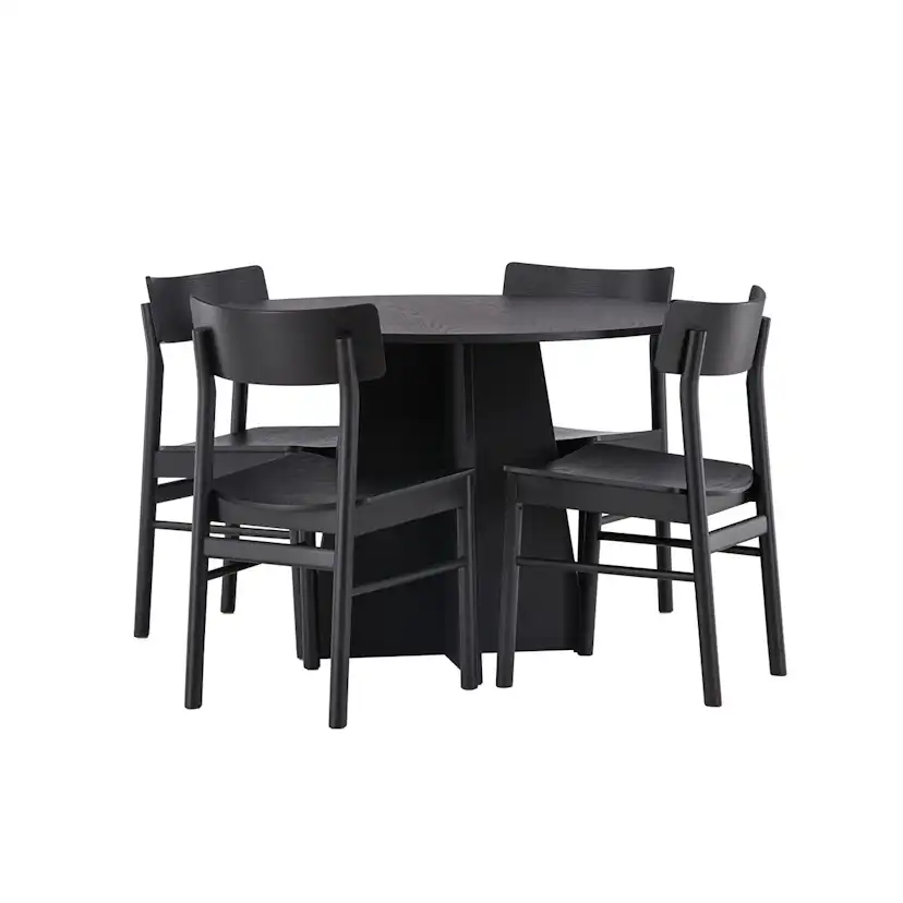 Spisegruppe Venture Home Bootcut 110 med 4 stk Montros