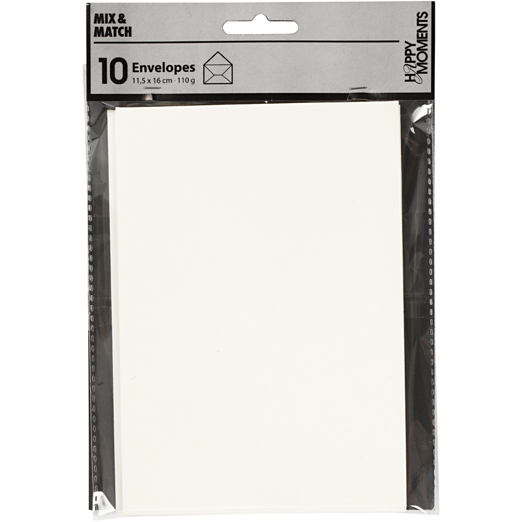 Konvolutt Creativ Company Str 11,5x16 cm 10 St/1 Pk