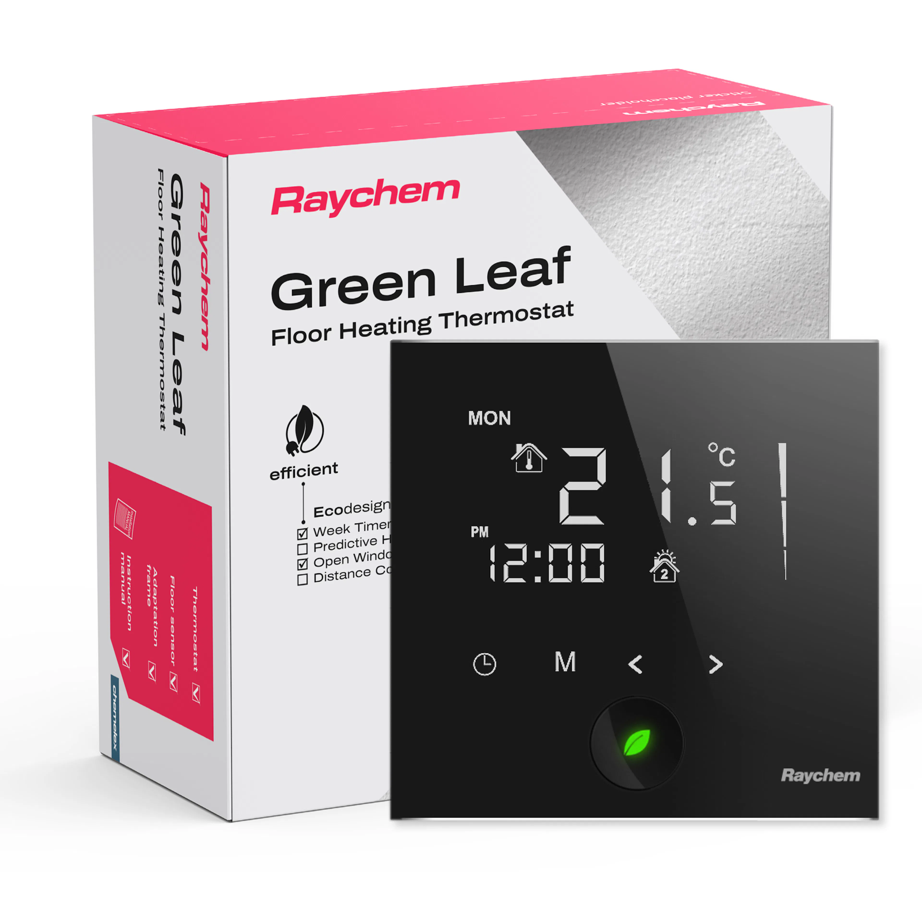 Termostat Raychem R-GRØNN-BLAD-EU