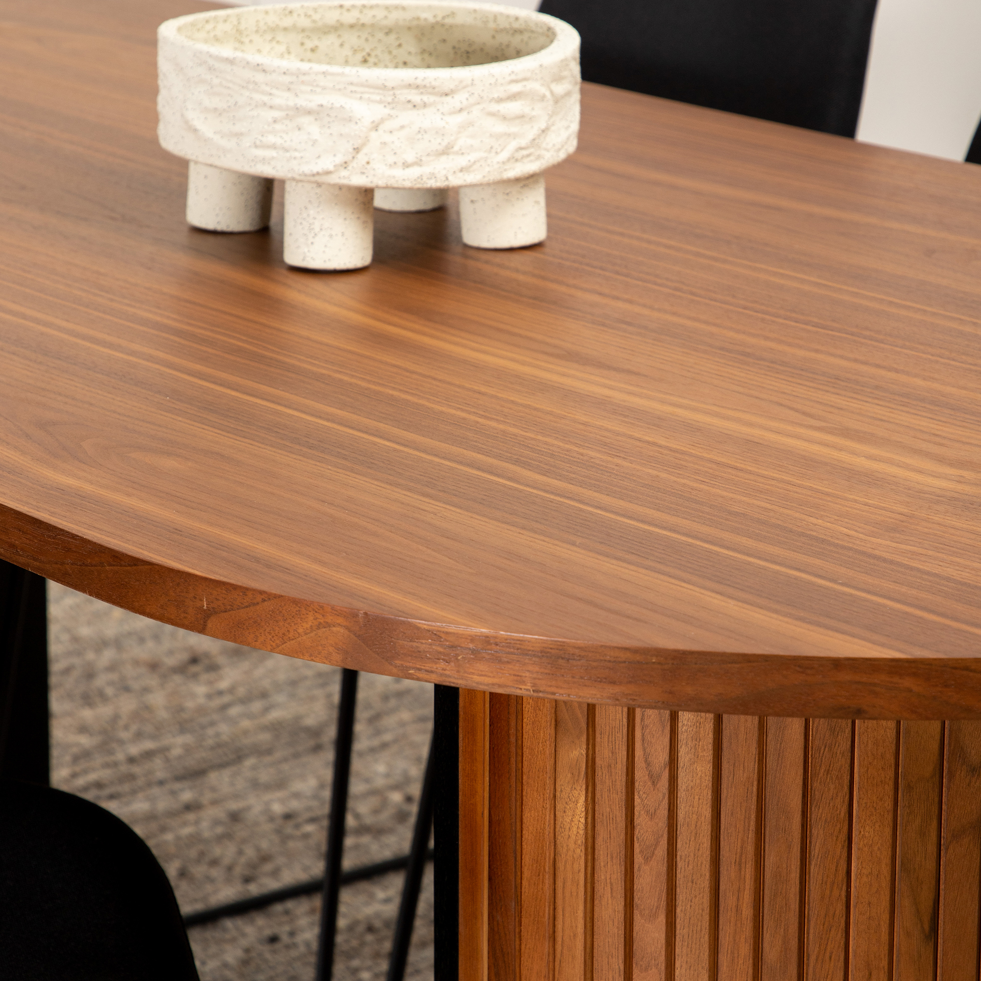 Spisegruppe Venture Home Bianca med 6 Muscot Stoler