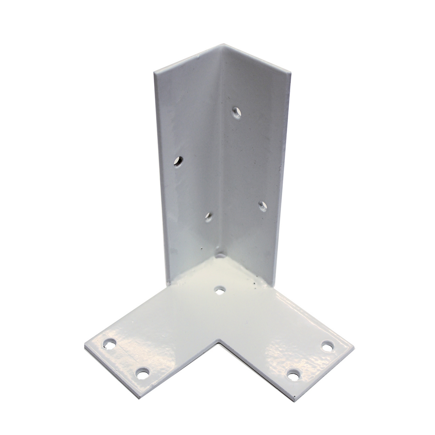 Post leg C-type Corner white Hvit