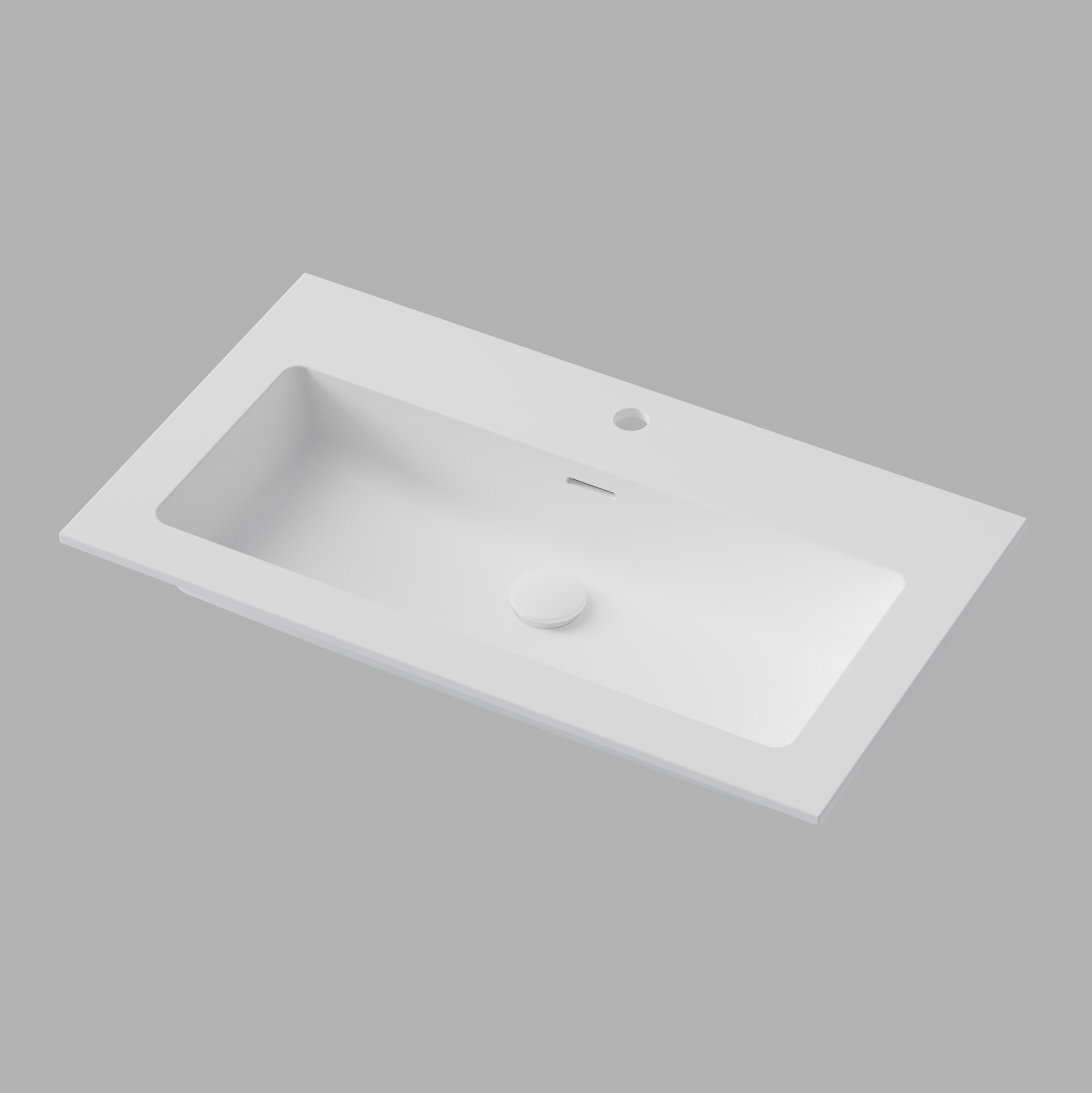 Tvättställ INR Smooth Solid Surface | badrum - handfat-och-tvattstall - enkelt-handfat | KakelKungen