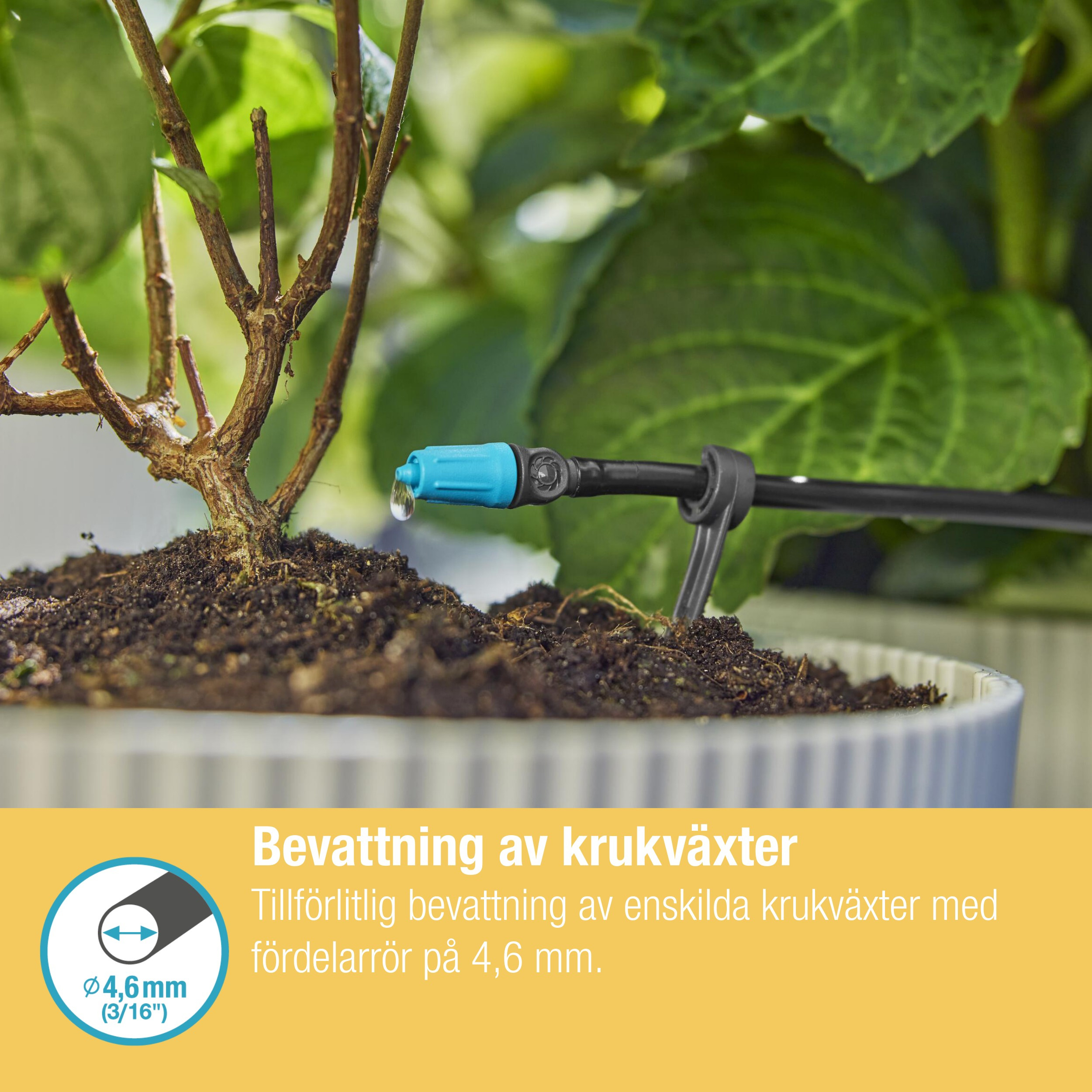 Dryppfordeler Gardena Micro-Drip Justerbar