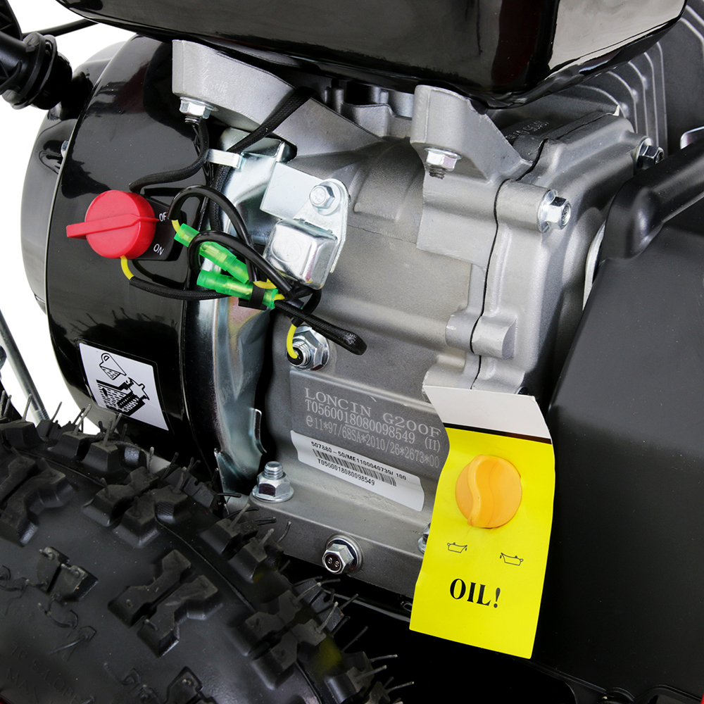 Snøfreser Metalcraft 6,5 HK Loncinmotor Rød