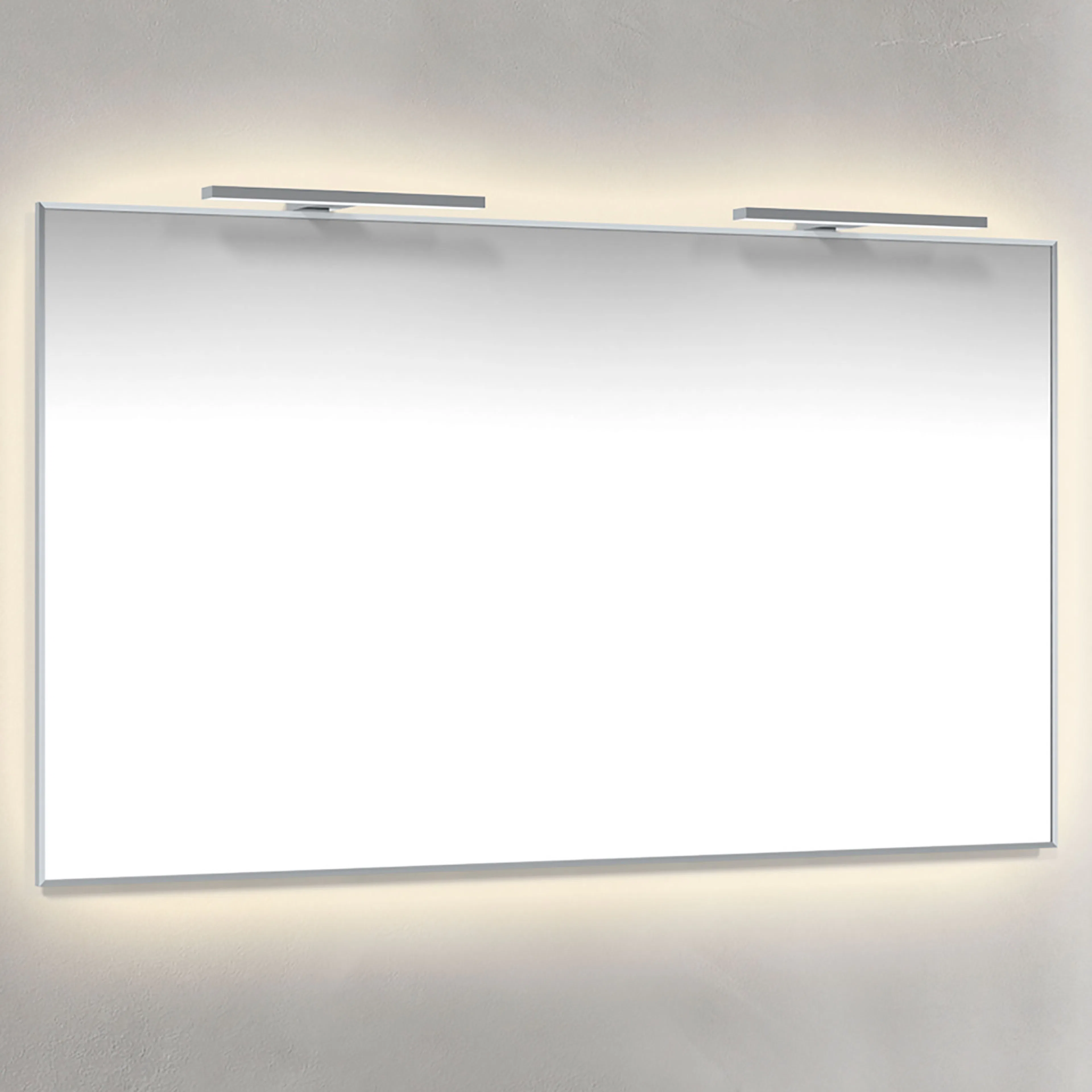 Speil Macro Design Crown Ambilight T-belysning med Ramme