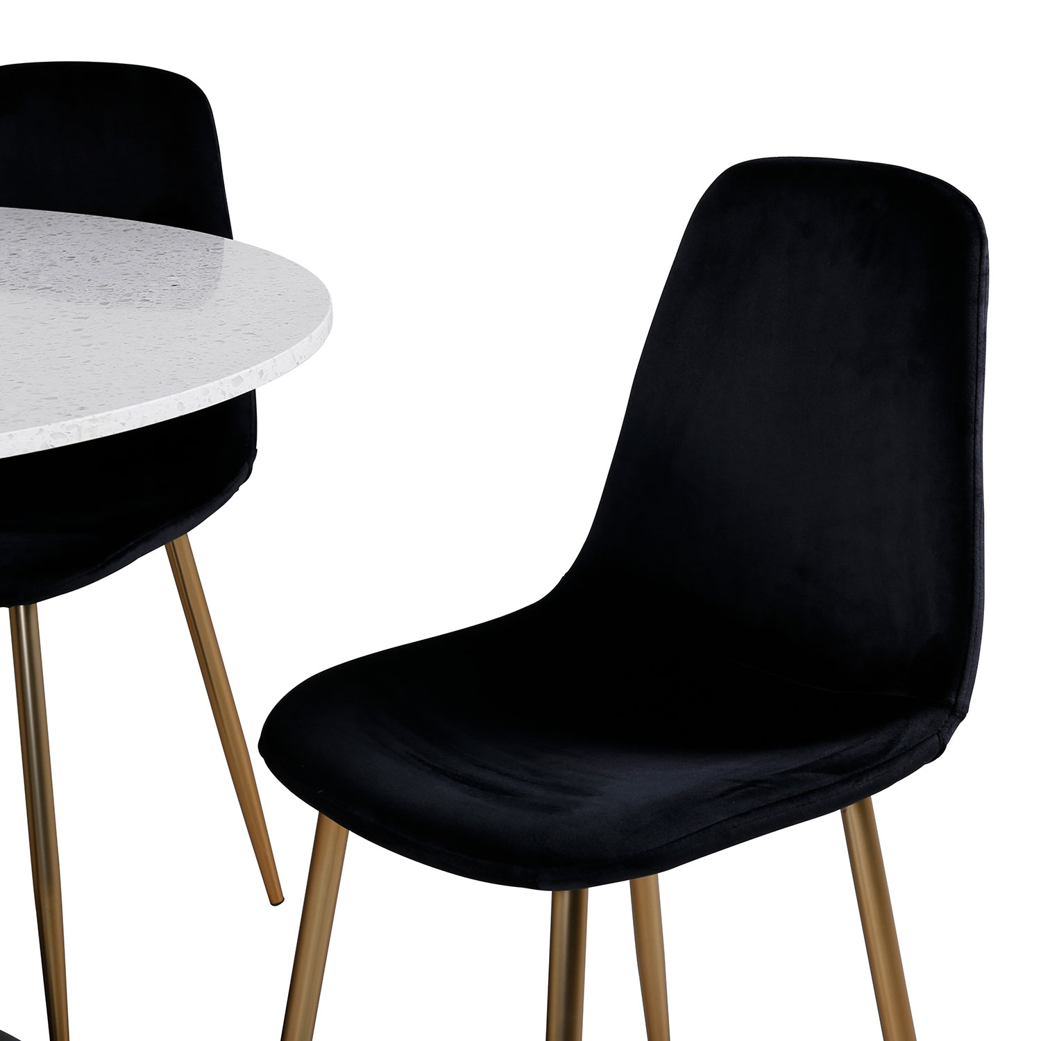 Spisegruppe Venture Home Razzia med 4 Polar Stoler