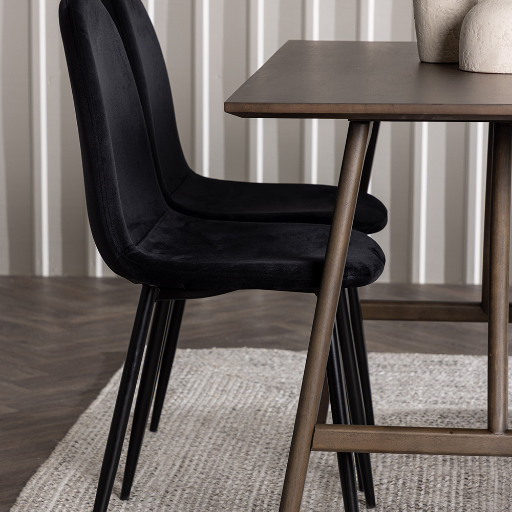 Spisegruppe Venture Home Kaseidon med 4 stk Polar Stoler