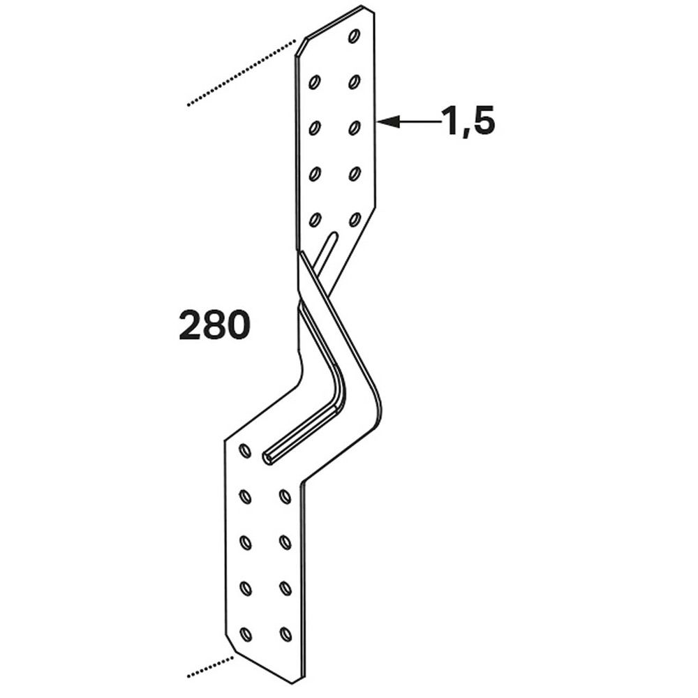 Takfeste FAST RRFRU 280x1,5 mm