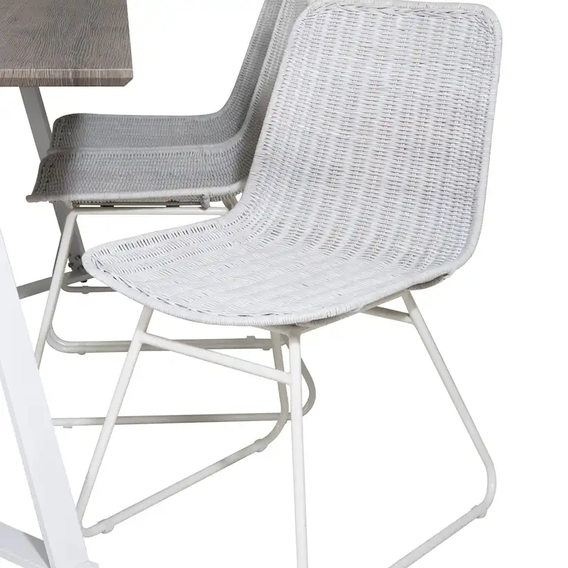 Spisegruppe Venture Home Madde med 6 Cornelia Stoler
