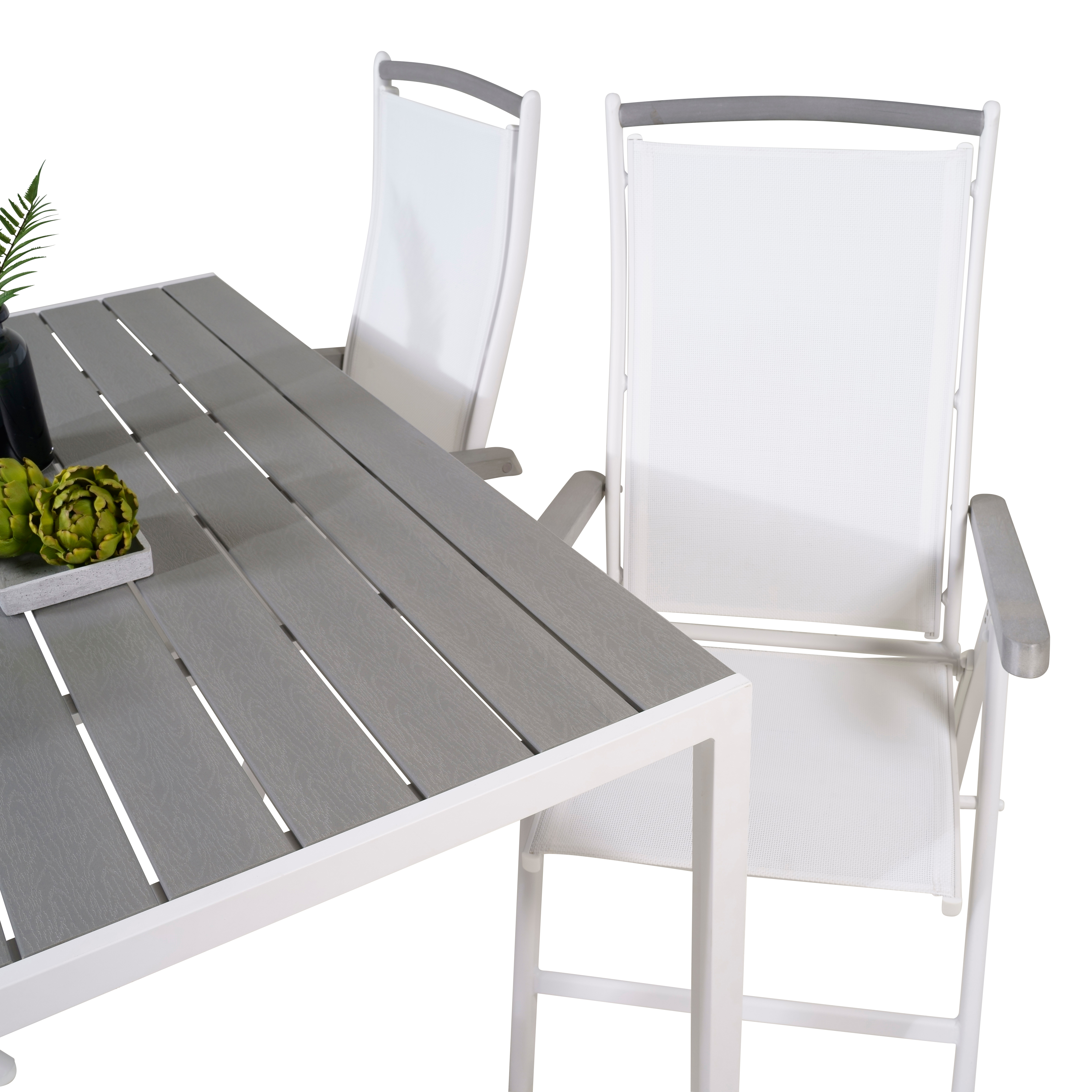 Spisegruppe Venture Home Bront 150 med 4 Aleyna Stoler