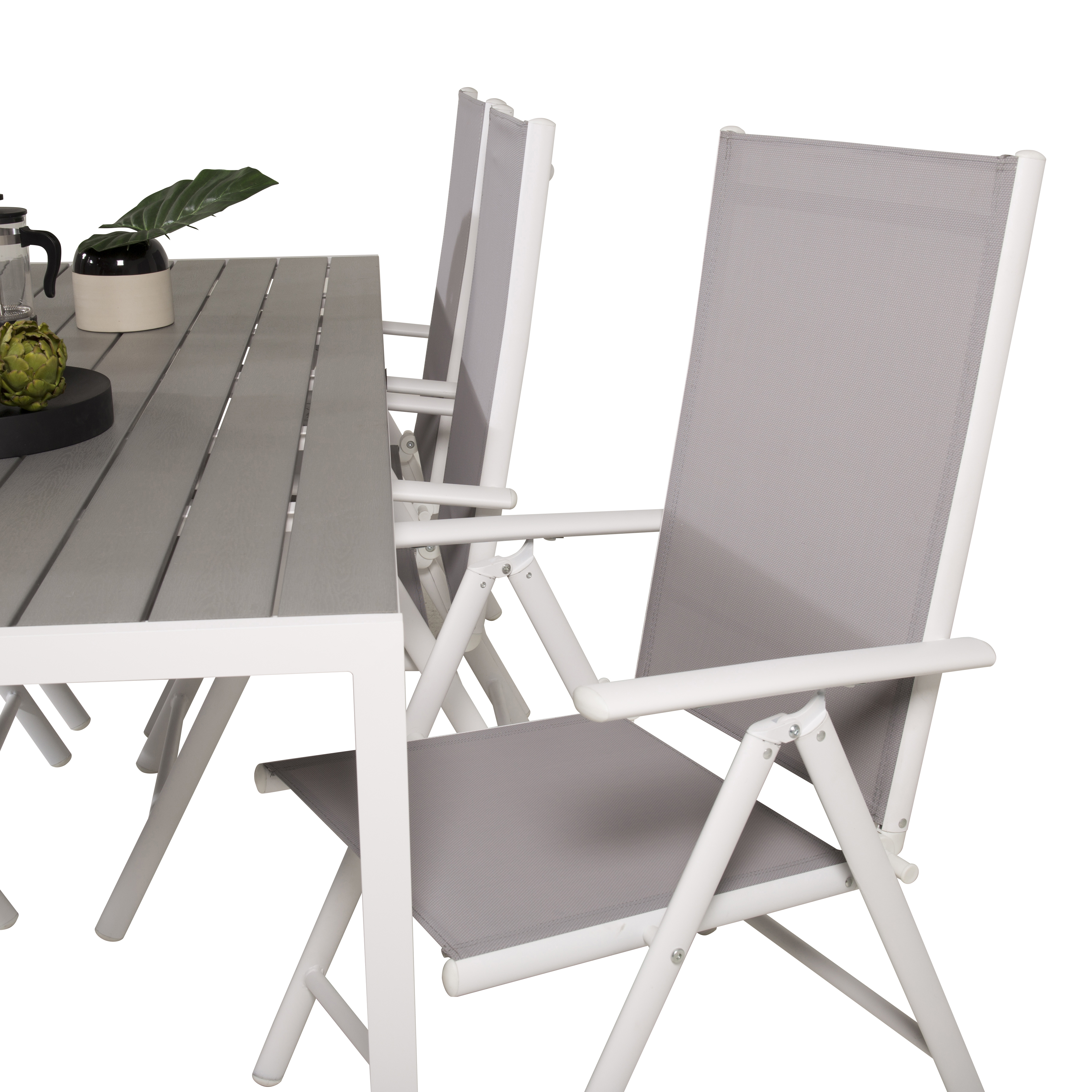 Spisegruppe Venture Home Bront 205 med 6 Bront Spisestoler