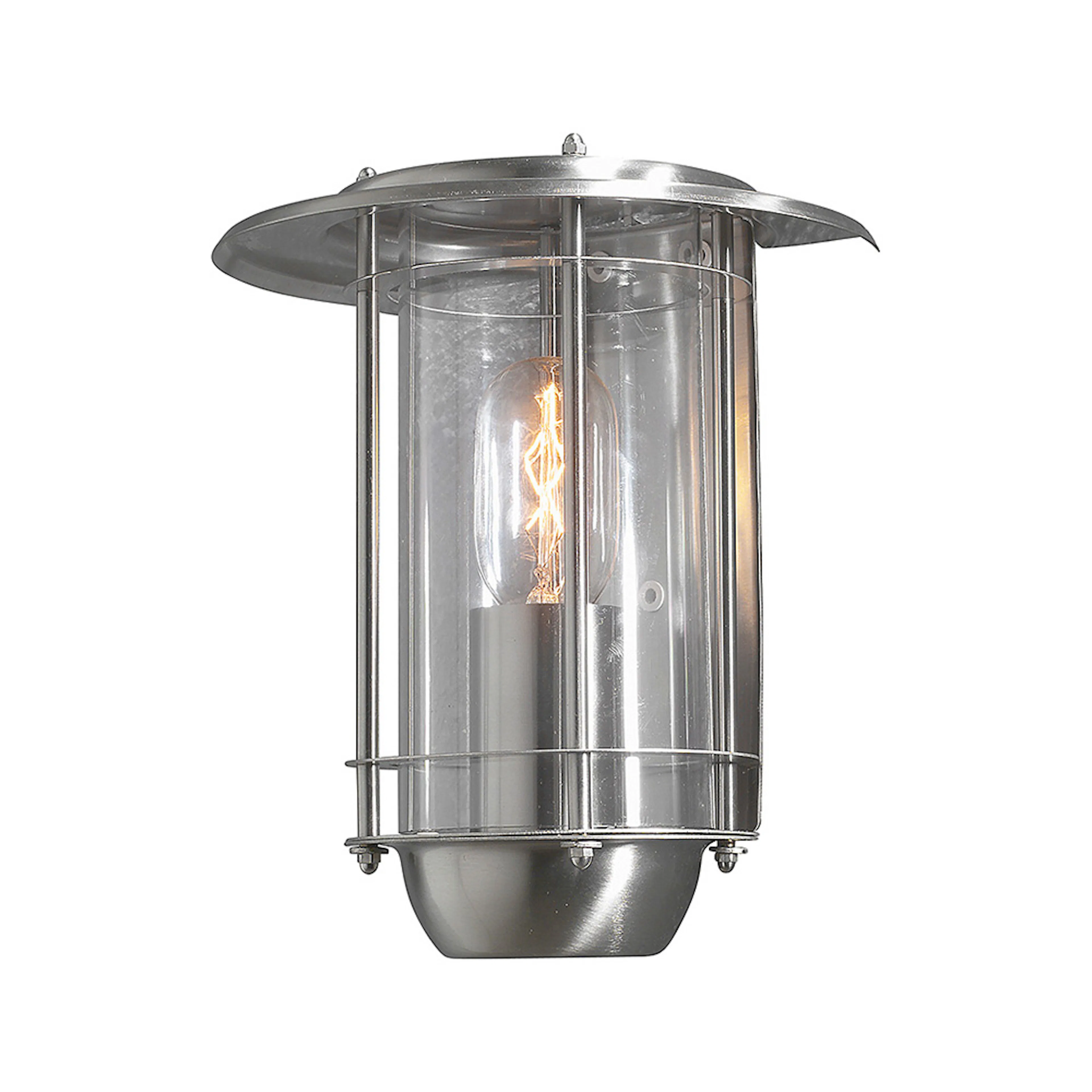 Vegglampe Gnosjö Konstsmide Trento E27 Rustfritt