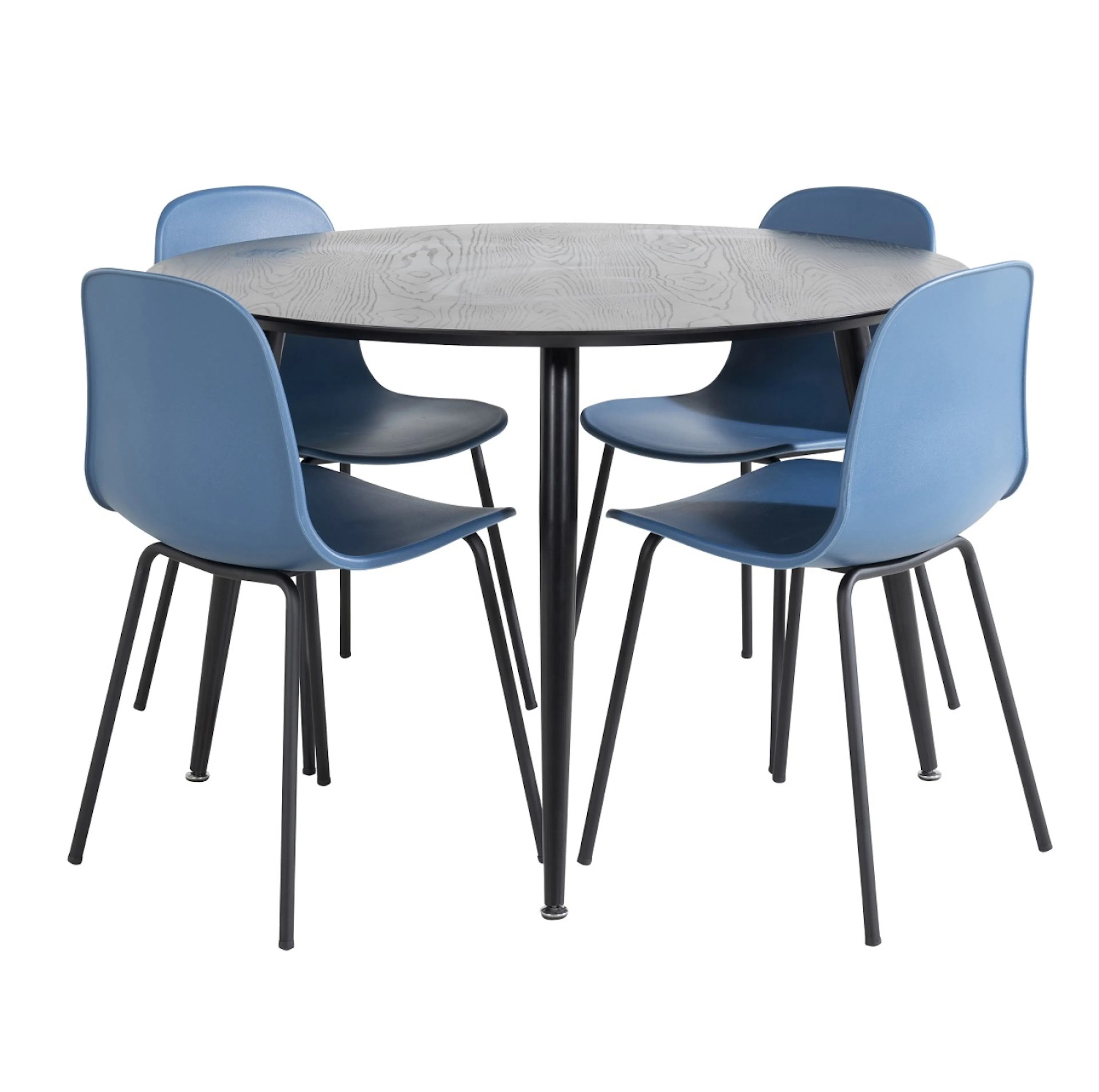 Spisegruppe Venture Home Dipp med 4 Arctic Stoler