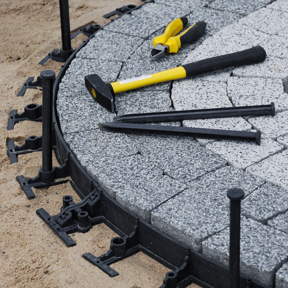 Kantstøtte Jabo GardenEdge Høyde 4,5 cm Lengde: 100 cm