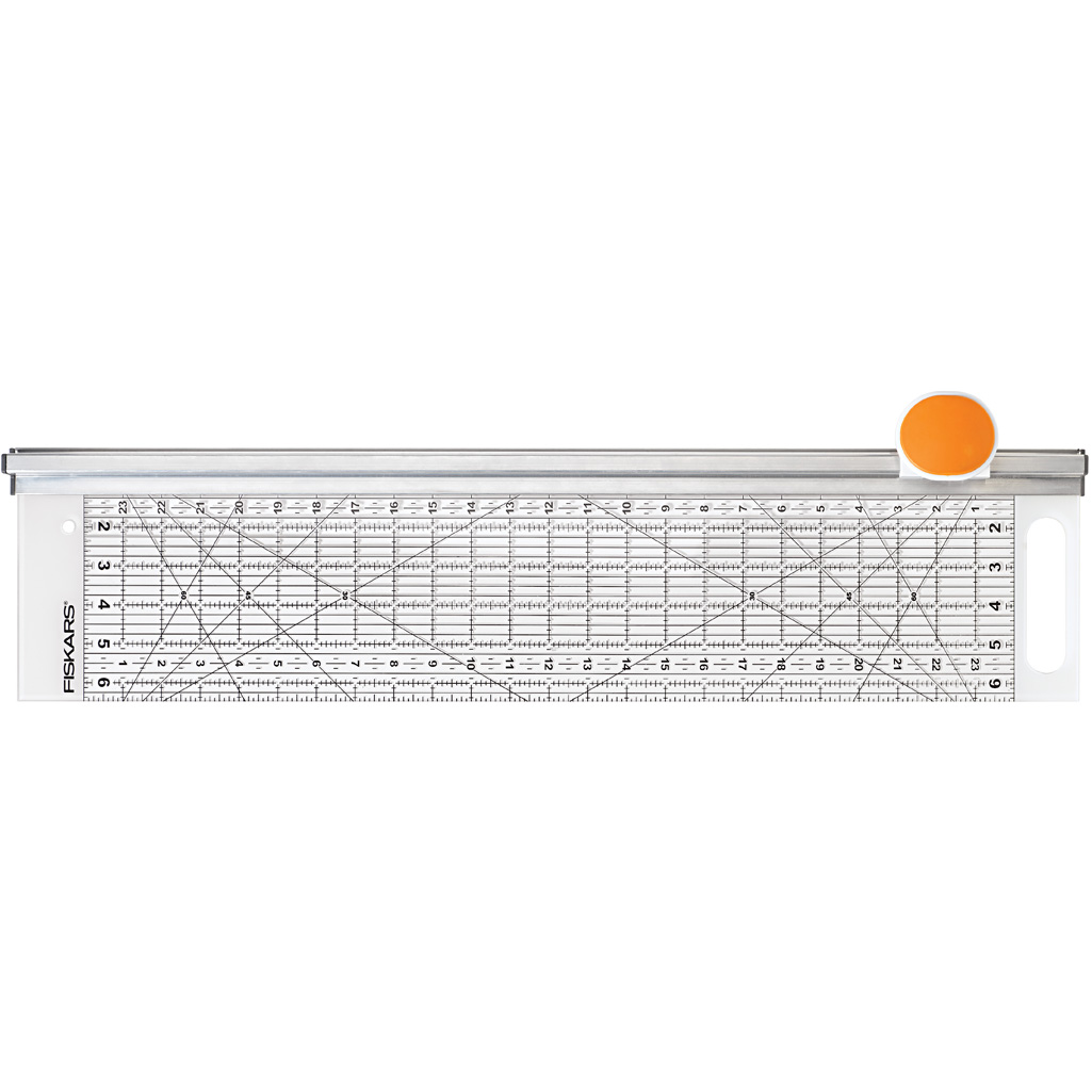 Rulleskjæremaskin Fiskars Combo Cutter & Ruler Rotary L: 62 cm B: 15,5 cm 1 Stk
