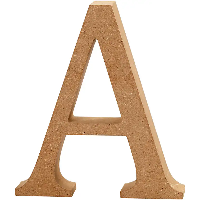Bokstav Creativ Company 13 cm Tykkelse 2 cm 1 stk