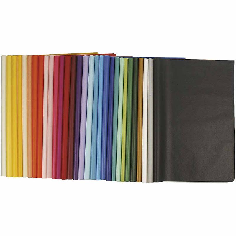 Silkespapper, 50x70 cm, 14 g, 300 ark/ 1 förp. 300 st