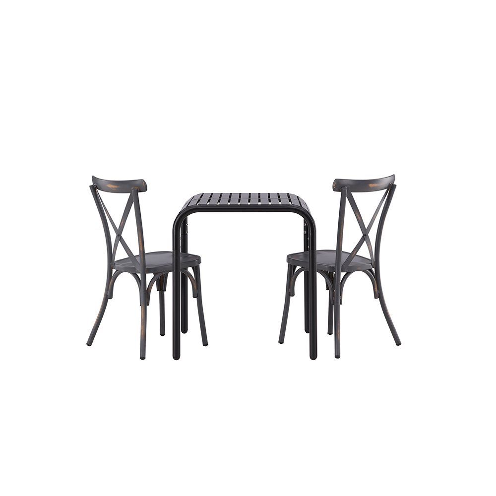 Cafégruppe Venture Home Borneo Bord med 2 Tablas Stoler