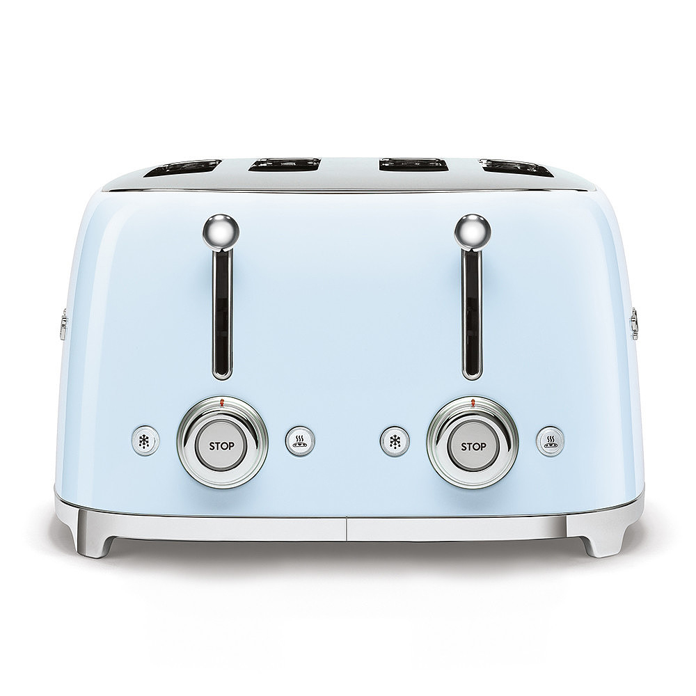 Brødrister Smeg TSF03PBEU Pastellblå Retro Design