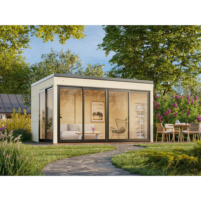 Hagestue Palmako Serena 13,4 m² Set 1 Slide (inv. 12,6 m²)