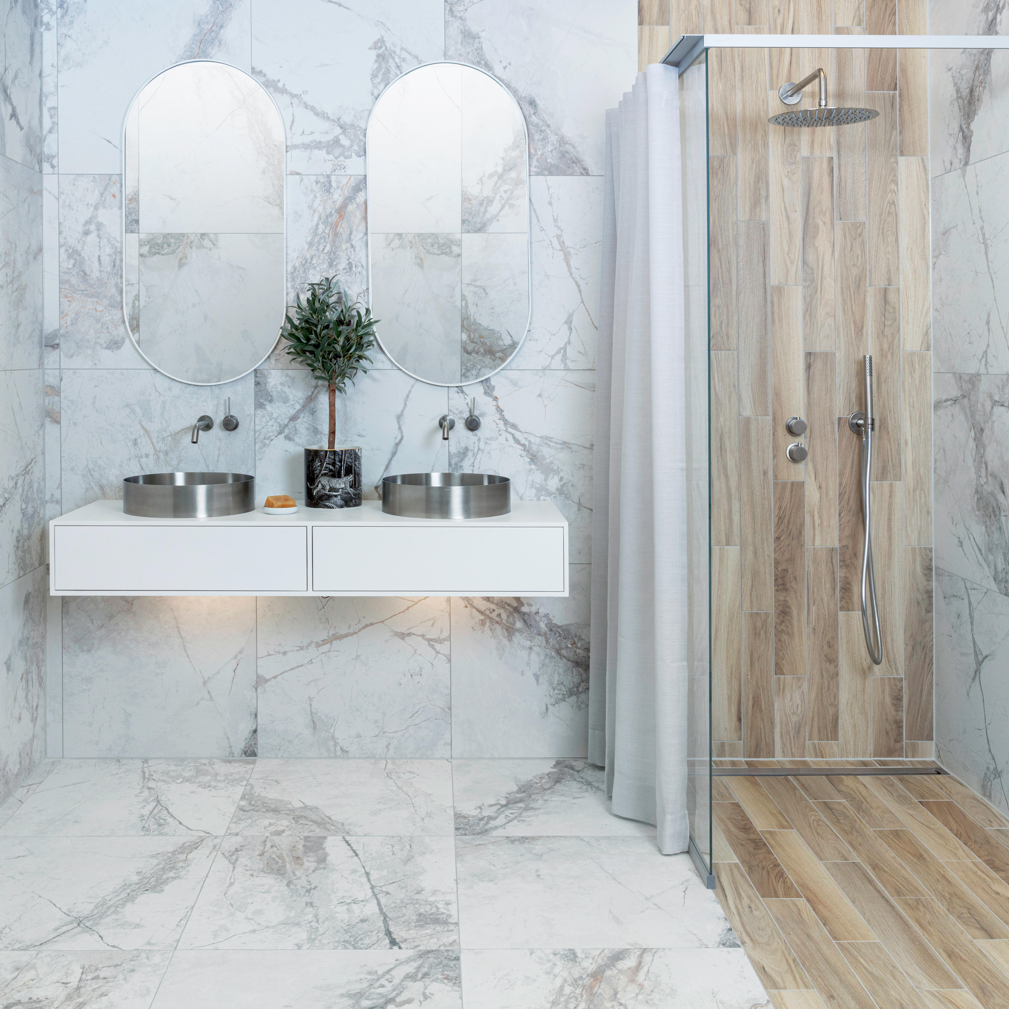 Klinker Astor Ceramiche Golden Age Hvit 60x60 cm