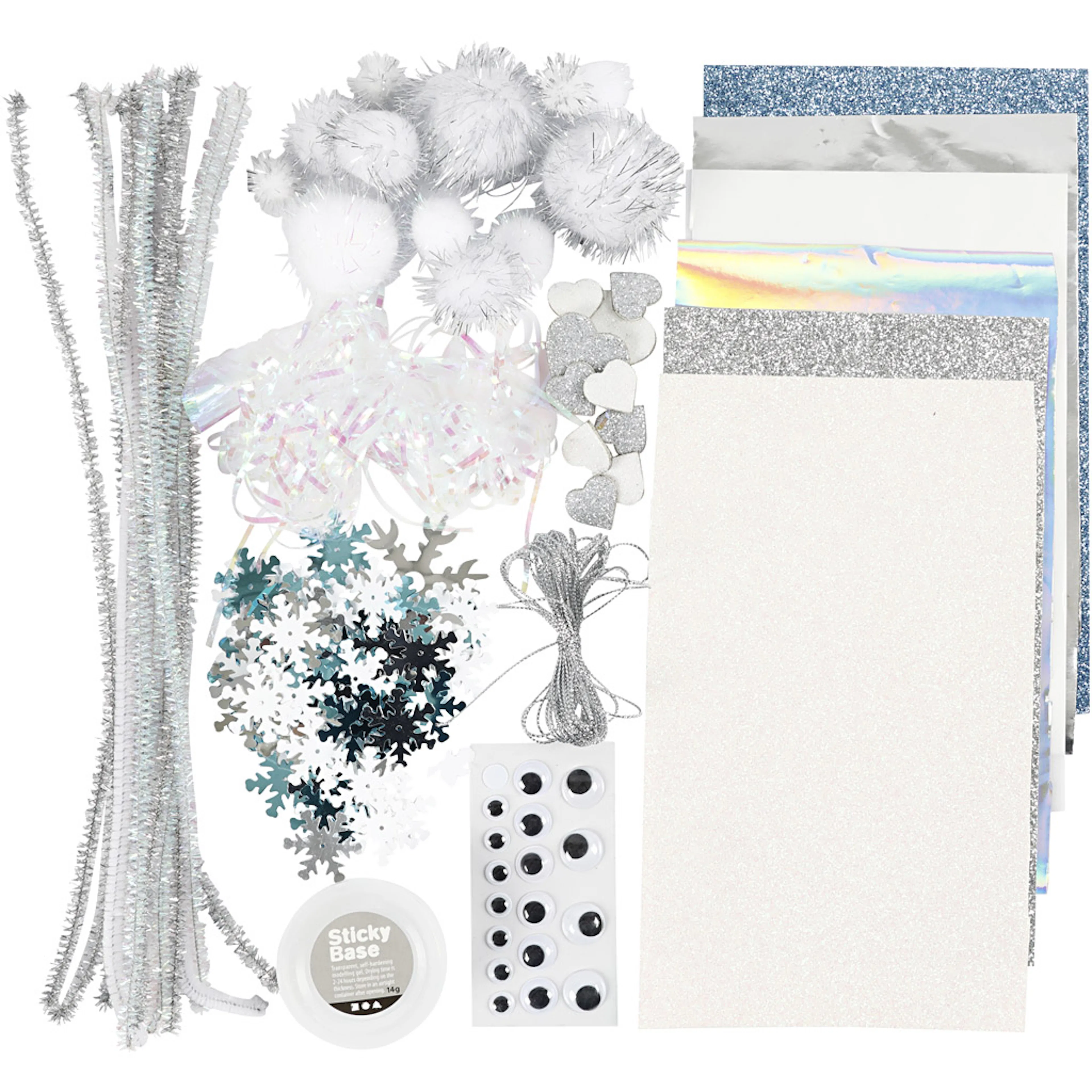 Materiellsett Creativ Company Kreativ Mix Vinter 1 Pk