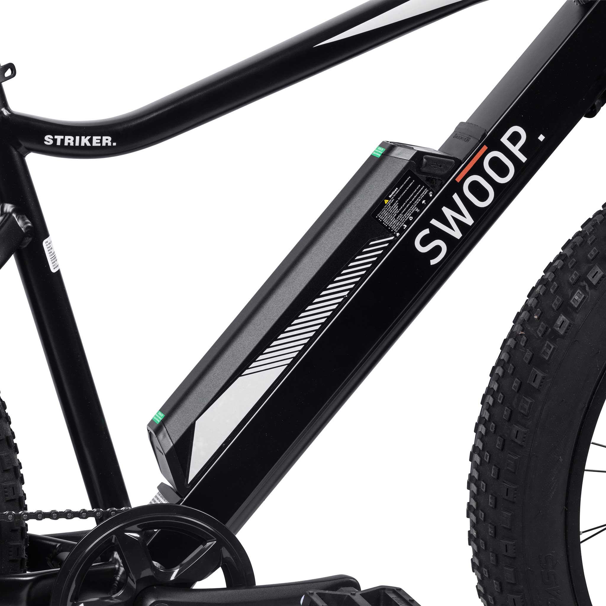 El-sykkel Swoop Fatbike 26" Striker
