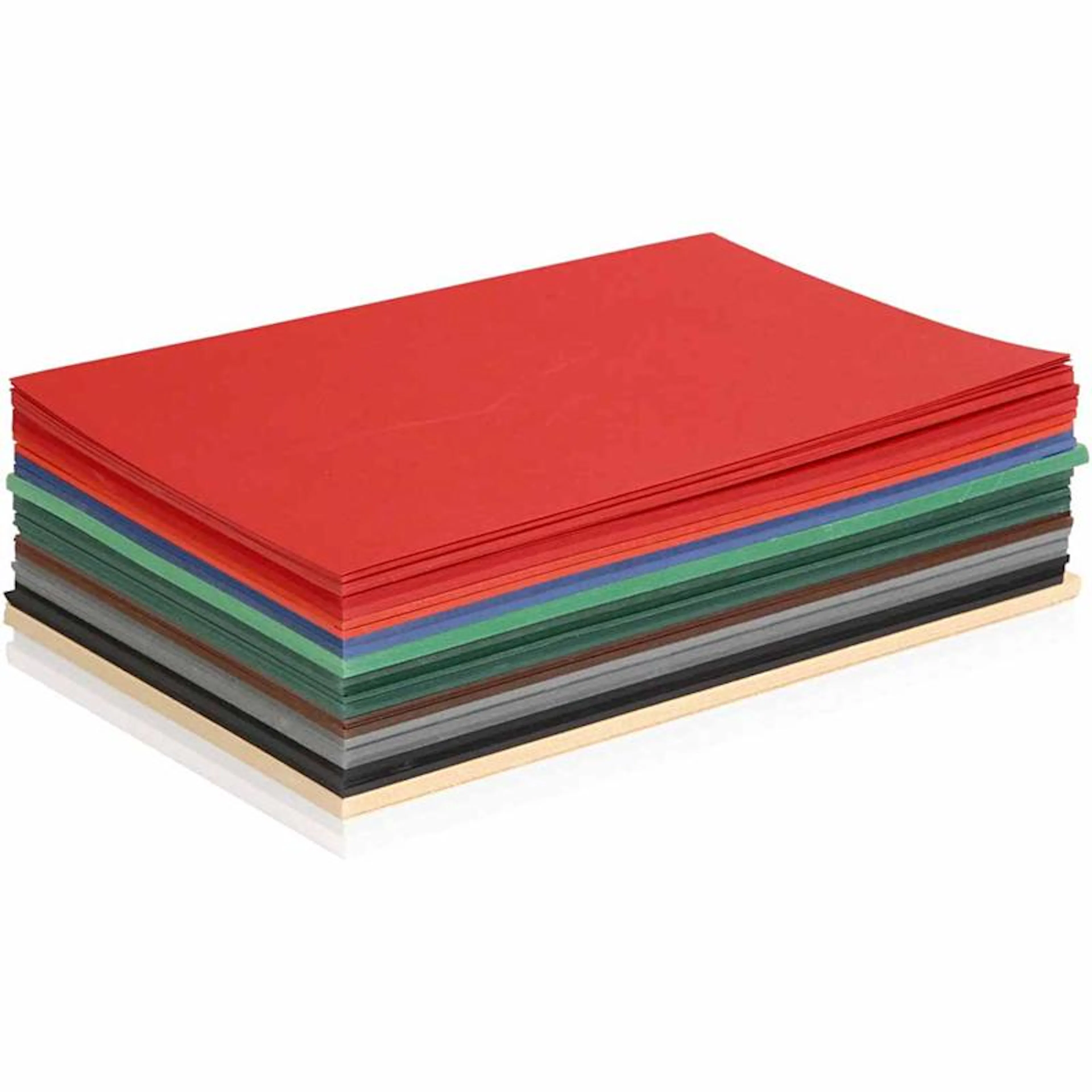 Julkartong, mixade färger, A5, 148x210 mm, 180 g, 300 mix. a 300 st