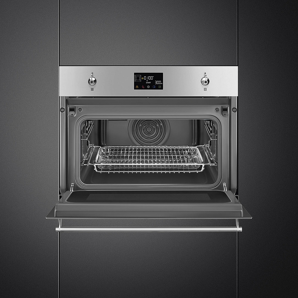 Kombimikrobølgeovn Smeg SO4302M1X