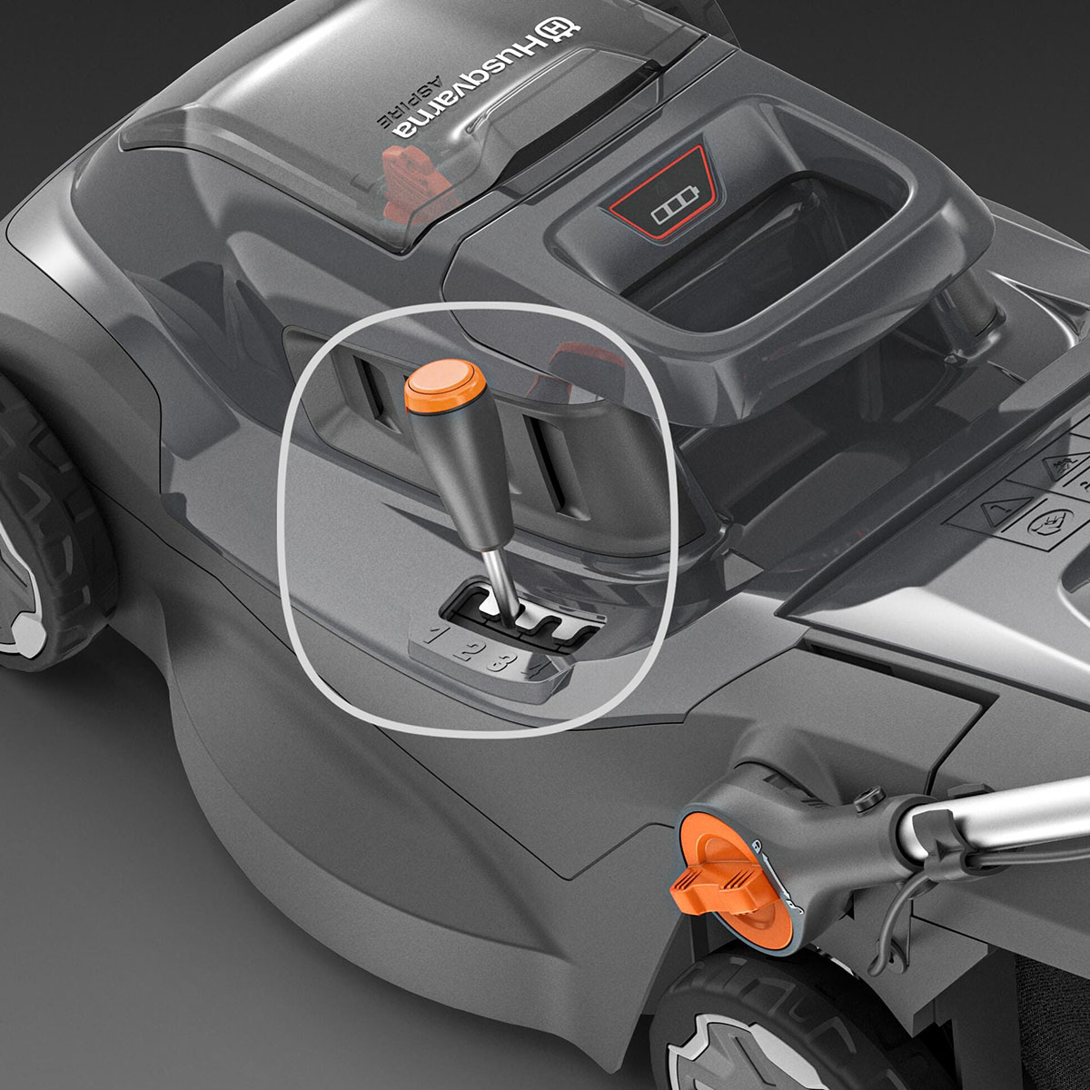 Gressklipper Husqvarna Aspire™ LC34 uten Batteri og Lader