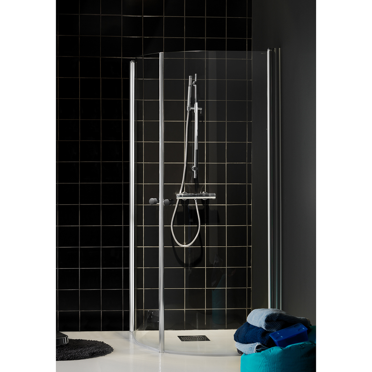 Dusjhjørne Hafa Igloo R Sølv