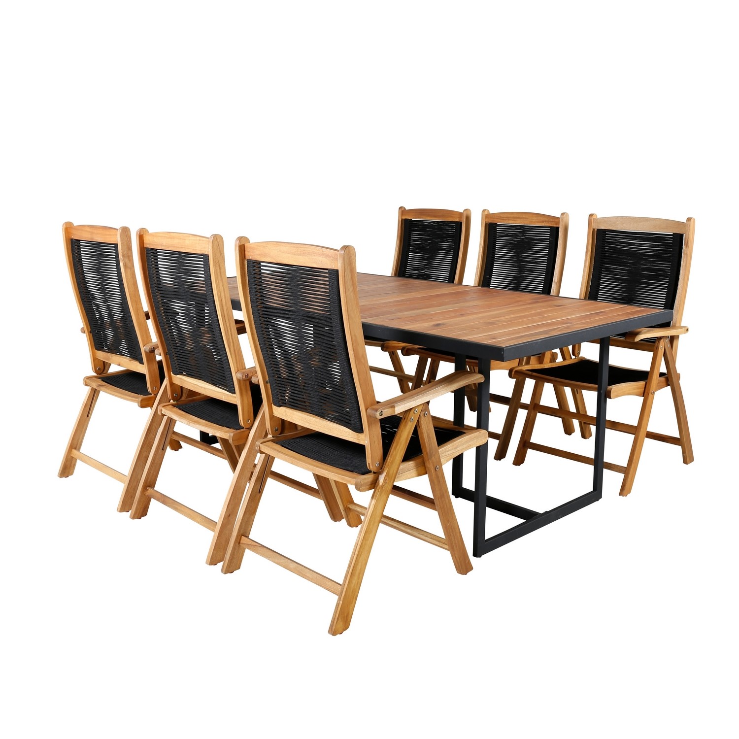 Spisegruppe Venture Home King med 6 Peder Spisestoler